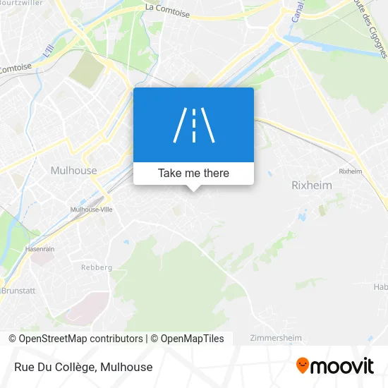 Rue Du Collège map