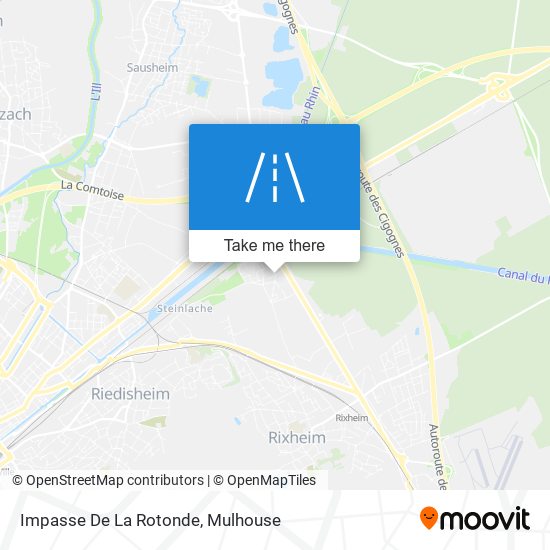 Impasse De La Rotonde map