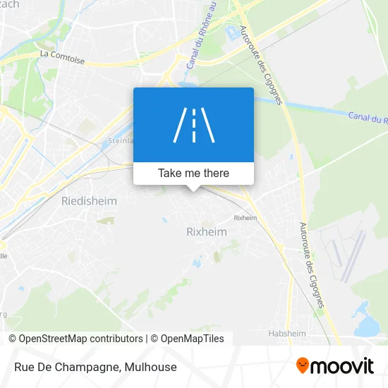 Rue De Champagne map