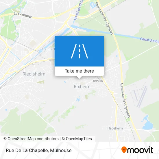 Rue De La Chapelle map