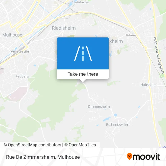 Rue De Zimmersheim map