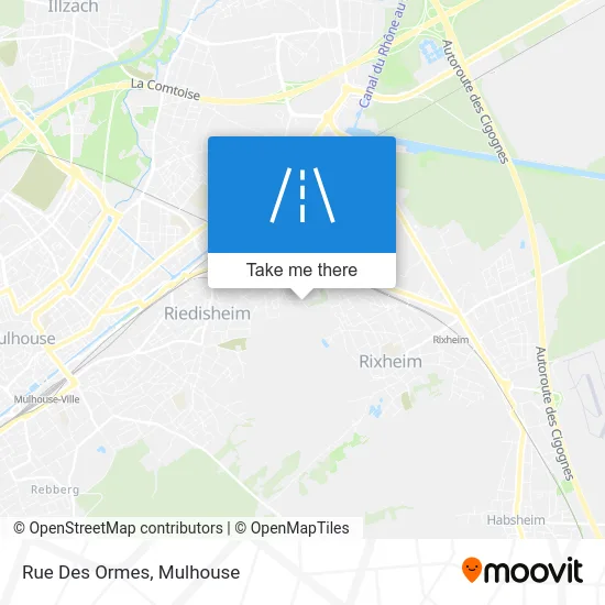Rue Des Ormes map