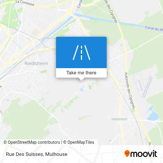 Rue Des Suisses map