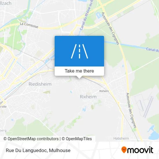 Rue Du Languedoc map