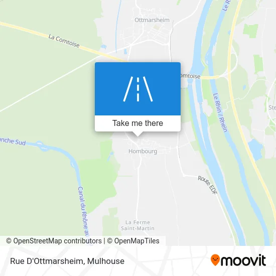 Rue D'Ottmarsheim map