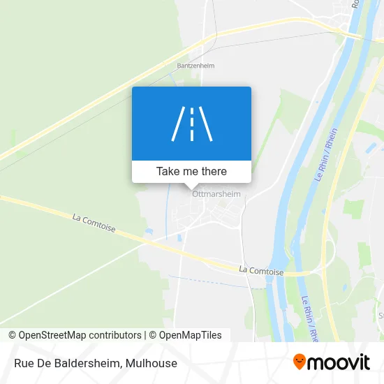 Rue De Baldersheim map