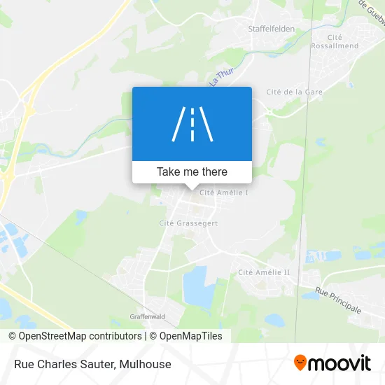 Rue Charles Sauter map