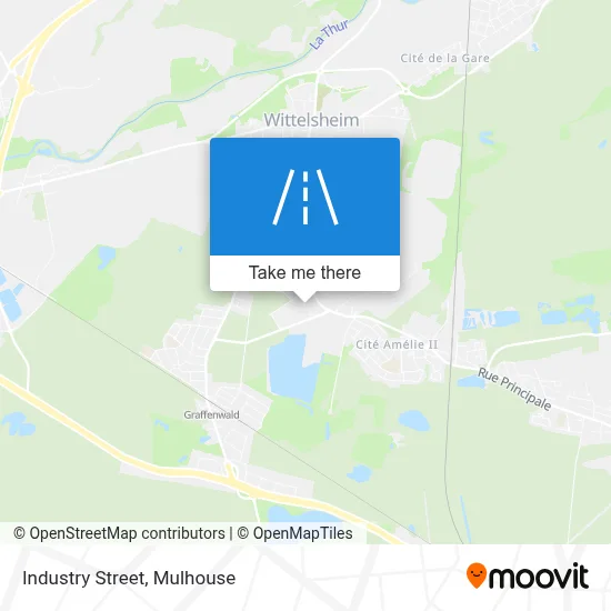 Rue De L'Industrie map