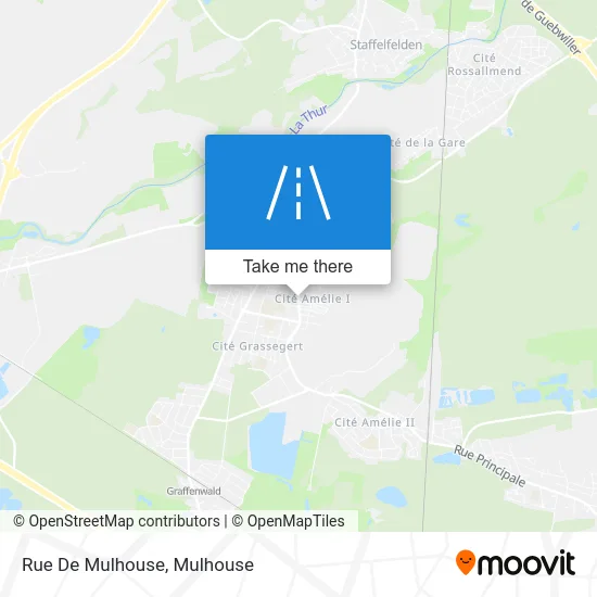 Rue De Mulhouse map