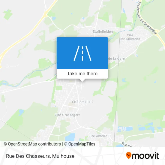 Rue Des Chasseurs map