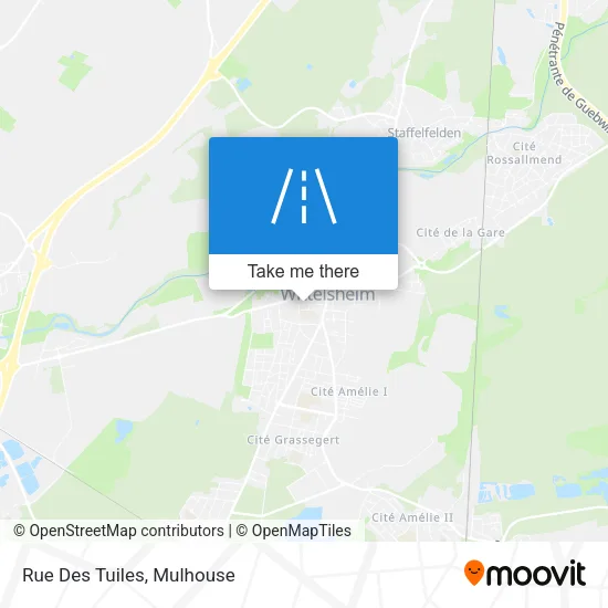 Rue Des Tuiles map