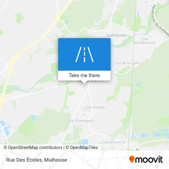 Rue Des Écoles map