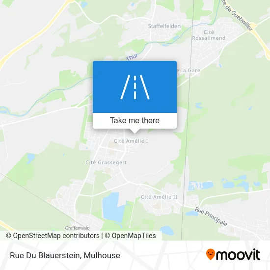Rue Du Blauerstein map