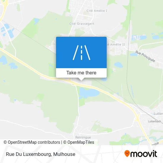 Rue Du Luxembourg map