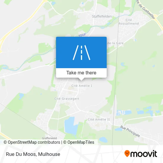 Rue Du Moos map