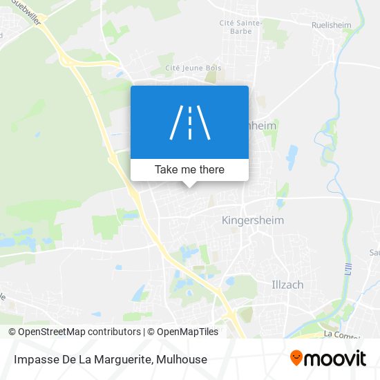 Impasse De La Marguerite map