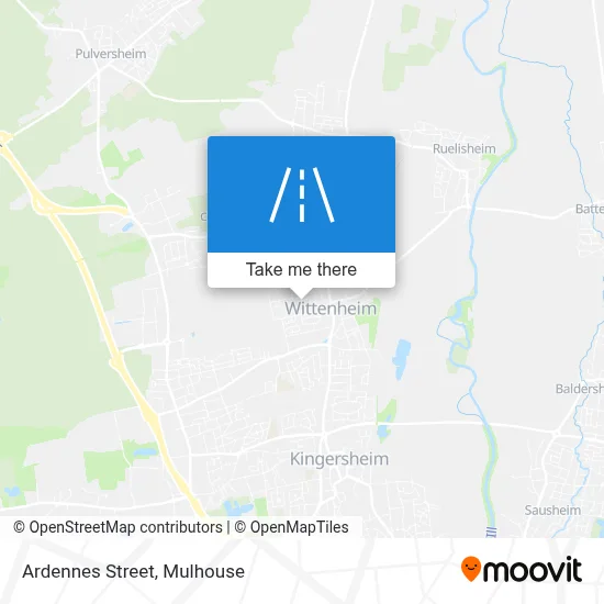 Rue Des Ardennes map