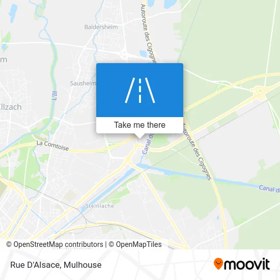 Rue D'Alsace map