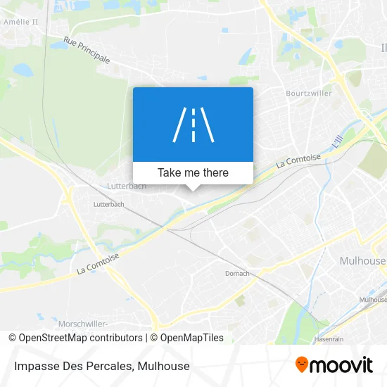 Impasse Des Percales map