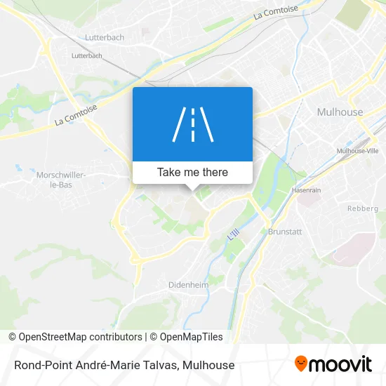 Rond-Point André-Marie Talvas map