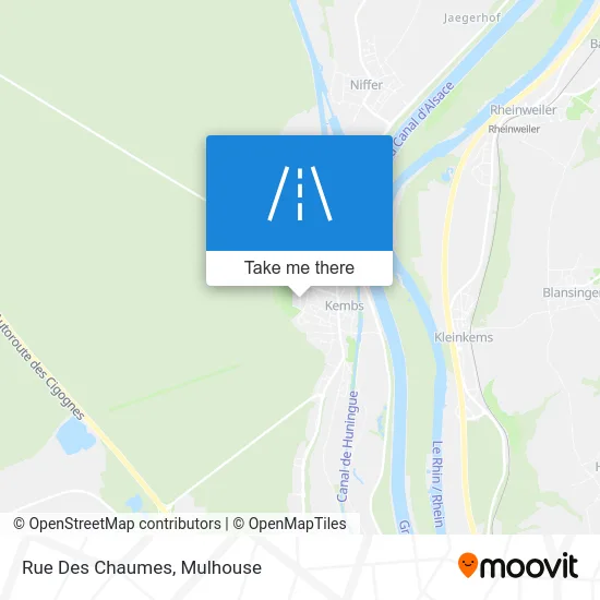Rue Des Chaumes map