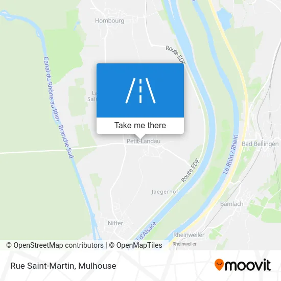 Rue Saint-Martin map