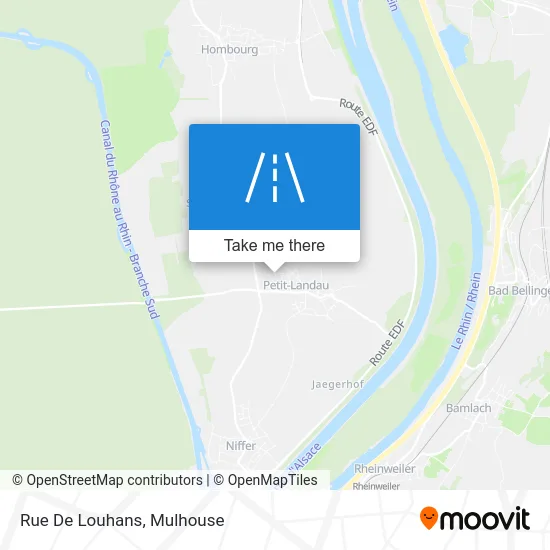 Rue De Louhans map
