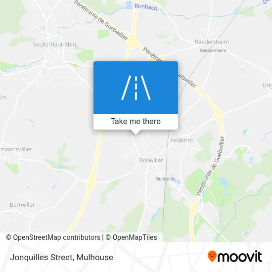 Rue Des Jonquilles map
