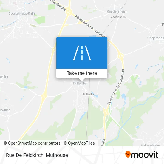Rue De Feldkirch map