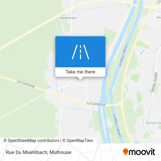 Rue Du Muehlbach map