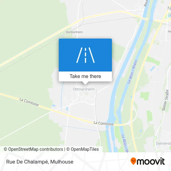 Rue De Chalampé map