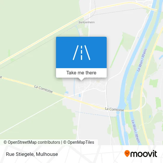Rue Stiegele map
