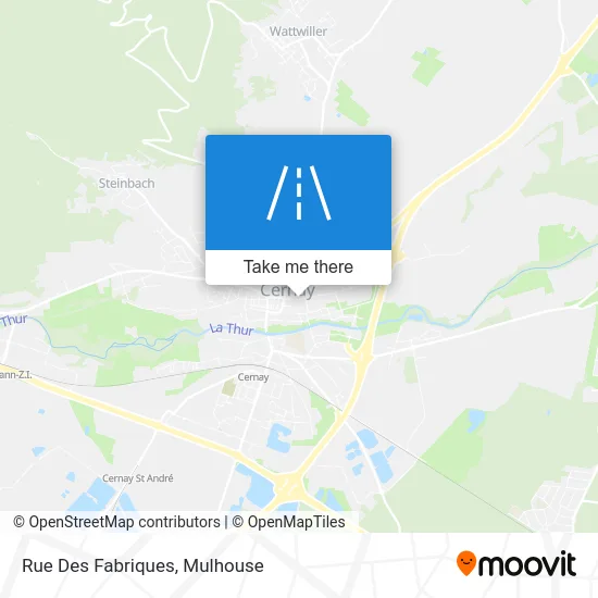 Rue Des Fabriques map