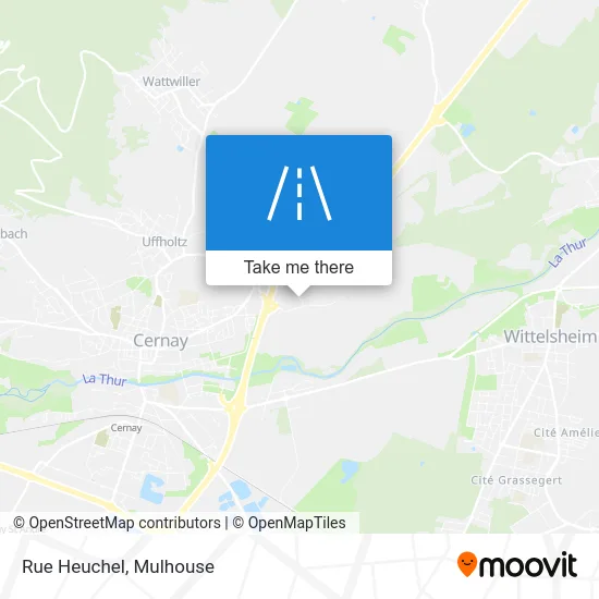 Rue Heuchel map