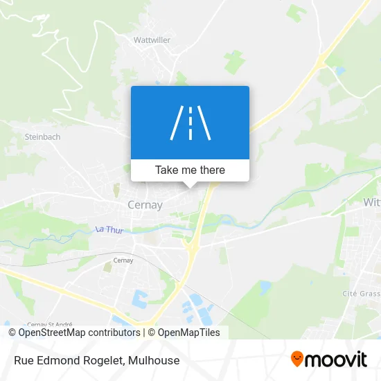 Rue Edmond Rogelet map