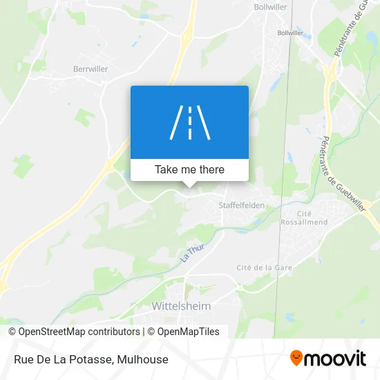 Rue De La Potasse map