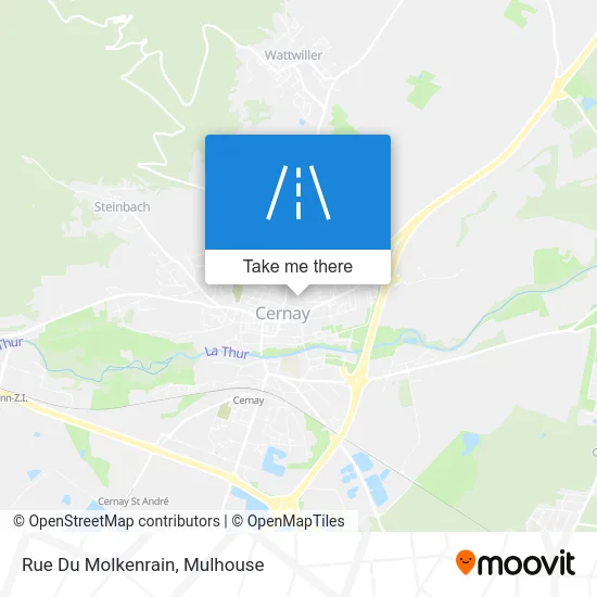 Rue Du Molkenrain map
