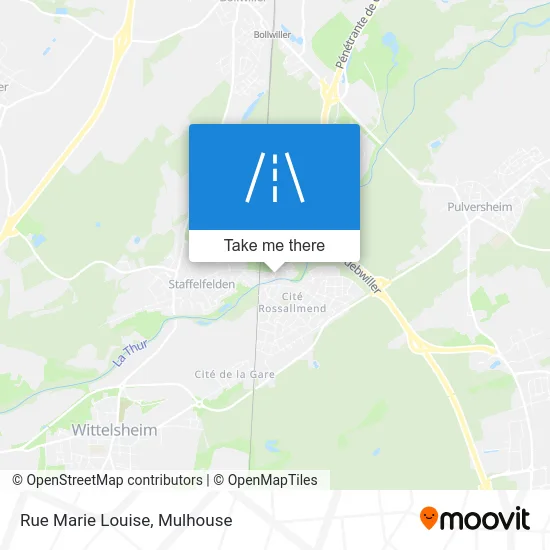 Rue Marie Louise map
