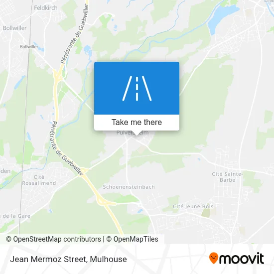Rue Jean Mermoz map
