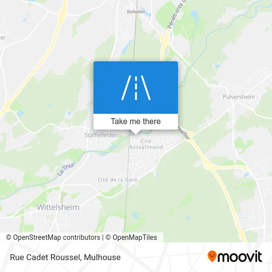 Rue Cadet Roussel map