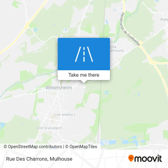 Rue Des Charrons map