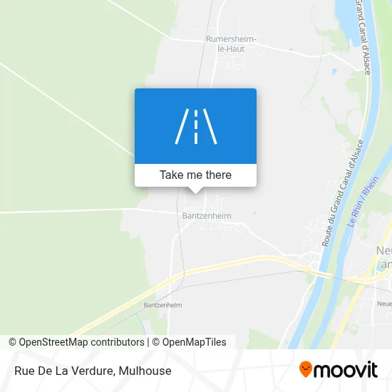 Rue De La Verdure map