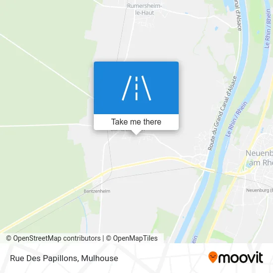 Rue Des Papillons map