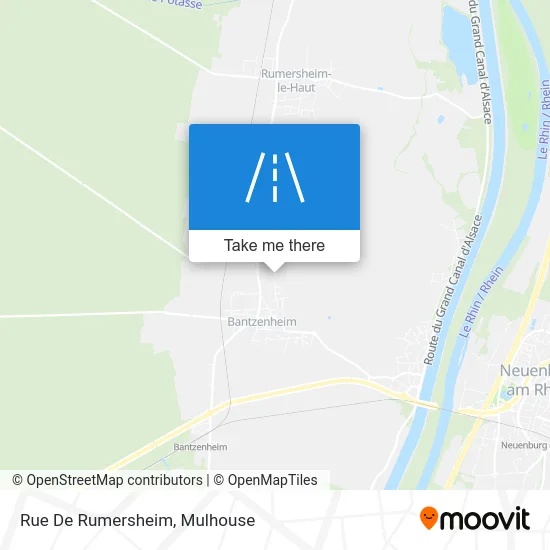 Rue De Rumersheim map