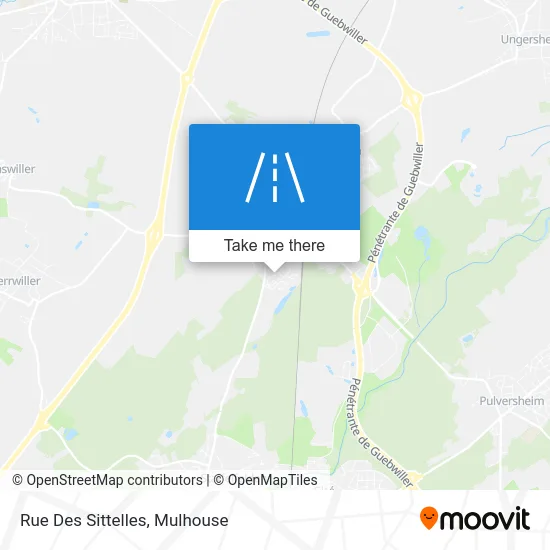 Rue Des Sittelles map