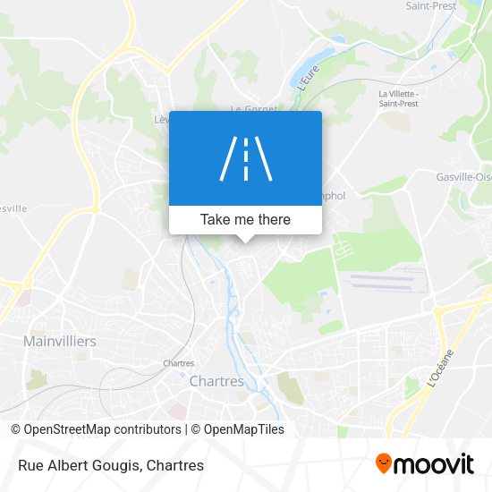 Rue Albert Gougis map