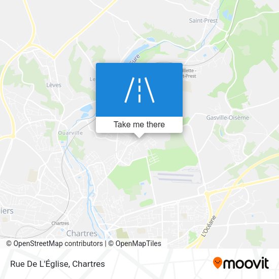 Rue De L'Église map