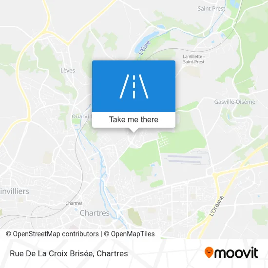 Rue De La Croix Brisée map