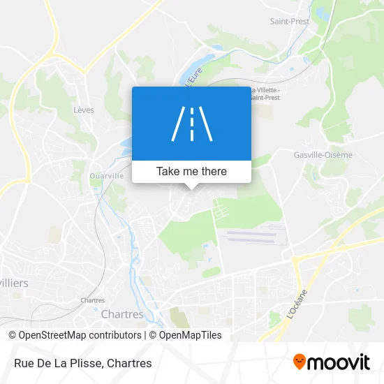 Rue De La Plisse map