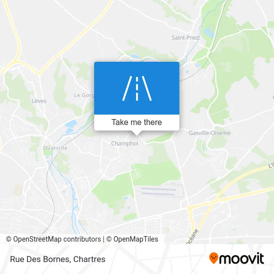 Rue Des Bornes map